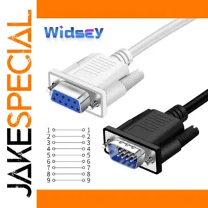 DB9 RS232 Data Cable 1.5-15M for Serial Devices