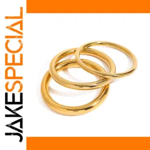 Elegant Stainless Steel Bangles Set for Women