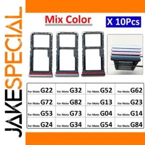 Colorful Motorola SIM & SD Tray Adapters Set