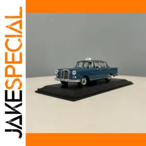 Vintage 1965 Benz Taxi 200d Diecast Model