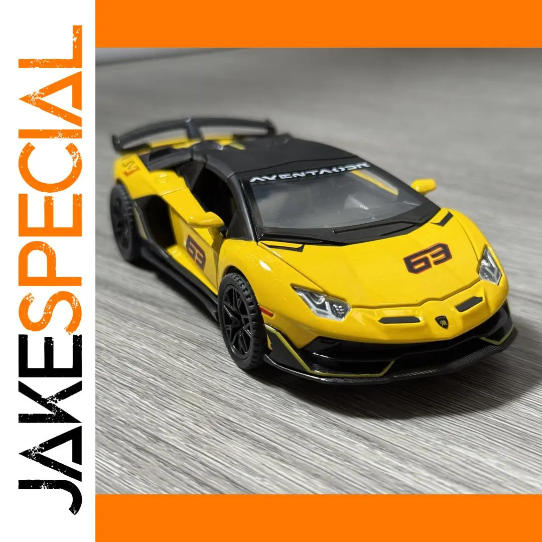 1:32 Scale Aventador SVJ 63 Diecast Model Car 1 1:32 Scale Aventador SVJ 63 Diecast Model Car