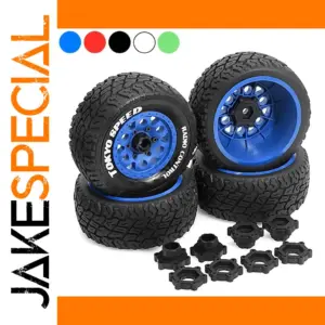 Rugged Off-Road RC Car Tire Set for 1/7-1/8 Scale