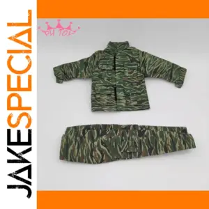 12-Inch Military Camouflage Outfit for Action Figures