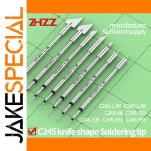 C245 Soldering Tip Set for JBC T245 Stations
