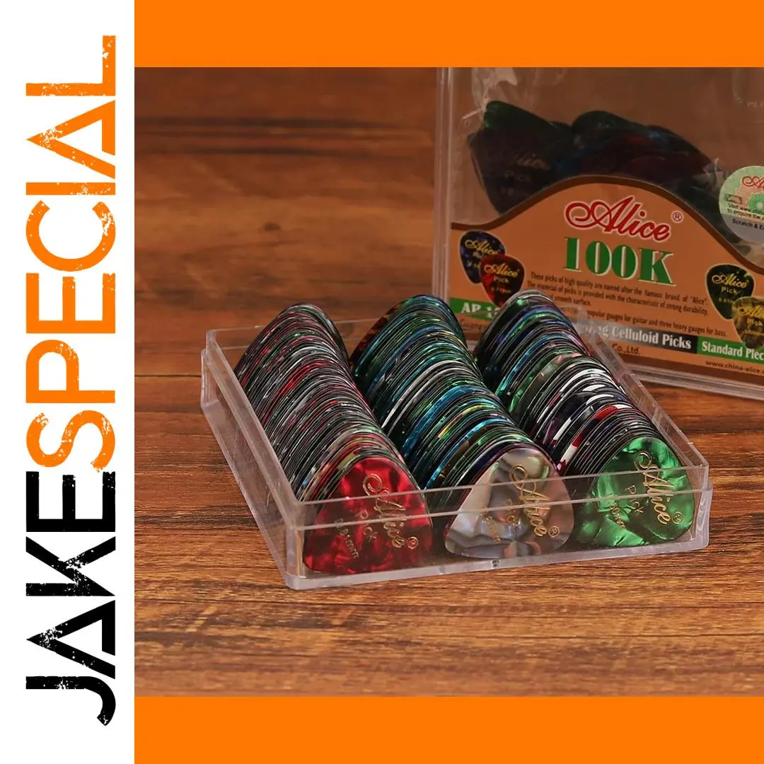 Vibrant Alice Guitar Picks Set (30/40/50 pcs) 1 Vibrant Alice Guitar Picks Set (30/40/50 pcs)