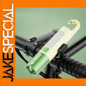 Vibrant Green Outdoor LED Flashlight