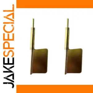 Brass RC Ship Rudder Set with Adjustable Sleeves