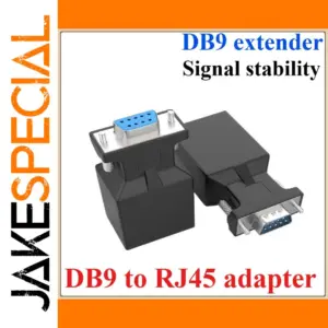 Durable DB9 to RJ45 Adapter Set for Networking