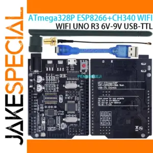 Stylish WiFi Development Board with ATmega328P