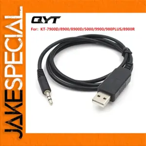 QYT 105cm USB Programming Cable for Radios