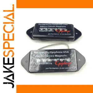 Black Alnico P90 Dogear-Style Bridge Pickup