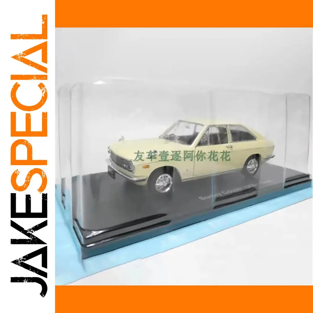 Vintage 1968 Nissan Sunny Coupe Model in 1:24 1 Vintage 1968 Nissan Sunny Coupe Model in 1:24