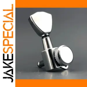 Chrome Locking Guitar Tuners Set for Bolt-on Guitars