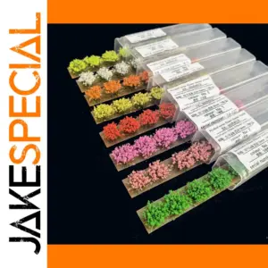 10mm Colorful Grass Tufts for Dioramas