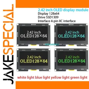 2.42-inch OLED Display Module 128x64 pixels