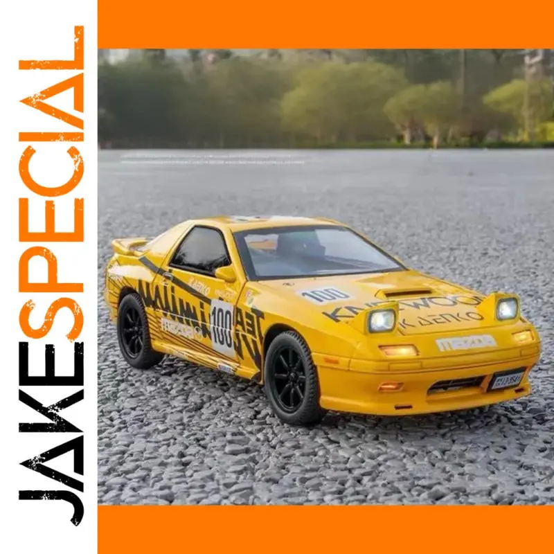 Experience the Thrill of the 1:24 Mazda RX7 Diecast Model Car 1 f97cf2ffacbb499e97fdc4d9 product image