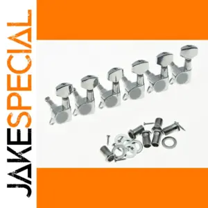 Chrome Left-Handed Guitar Tuners for Strat & Tele