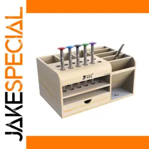 Wooden Storage Box for Repair Tools