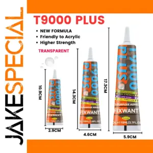 T9000 PLUS Clear Adhesive for Repairs