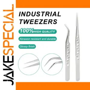 Stainless Steel Precision Tweezers for Electronics