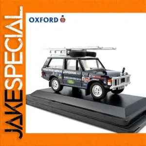 Blue Range Rover Miniature Model 1:76 Scale