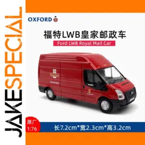Bright Blue Ford Transit Royal Mail Diecast Model