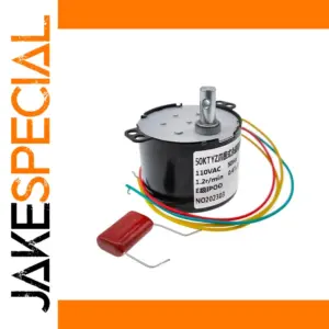 Black 50KTYZ Synchronous AC Motor 6W 110-127V