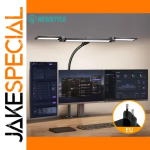 16W Modern LED Desk Lamp with Adjustable Gooseneck
