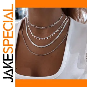 Stainless Steel Snake Chain Necklace 4mm