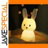 Cute Rabbit-Shaped LED Night Light for Bedroom