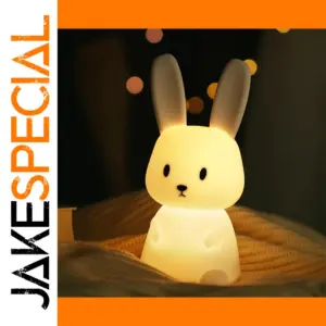 Cute Rabbit-Shaped LED Night Light for Bedroom