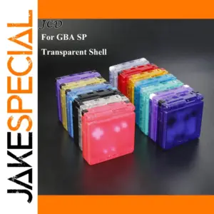 Transparent GBA SP Shell Case in 13 Colors