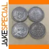 Vintage Italian Eritrea 1 Lira Replica Coins Set