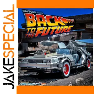 WELLY 1:24 DeLorean Back To The Future Model