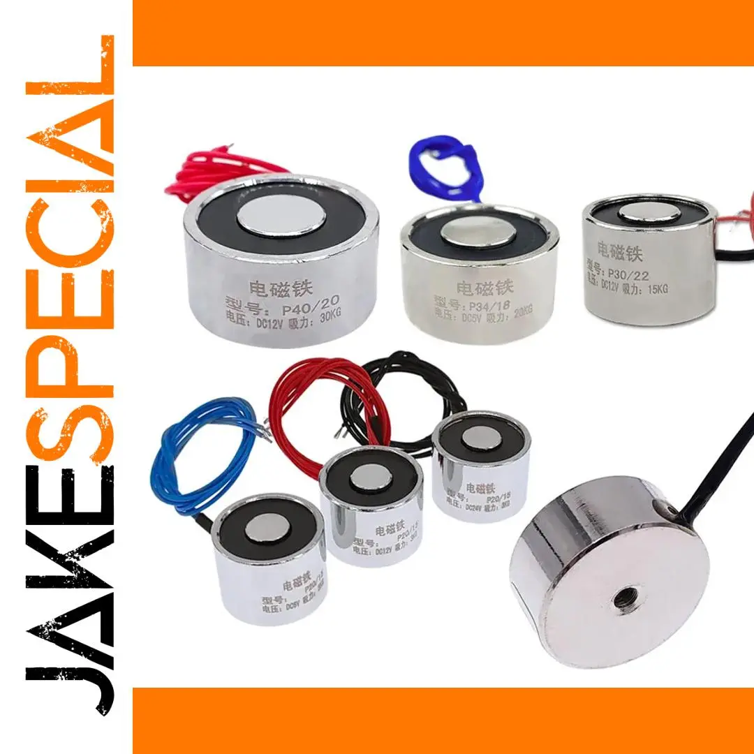 Mini Electromagnetic Lifting Magnet P20/15 6V 1 Mini Electromagnetic Lifting Magnet P20/15 6V