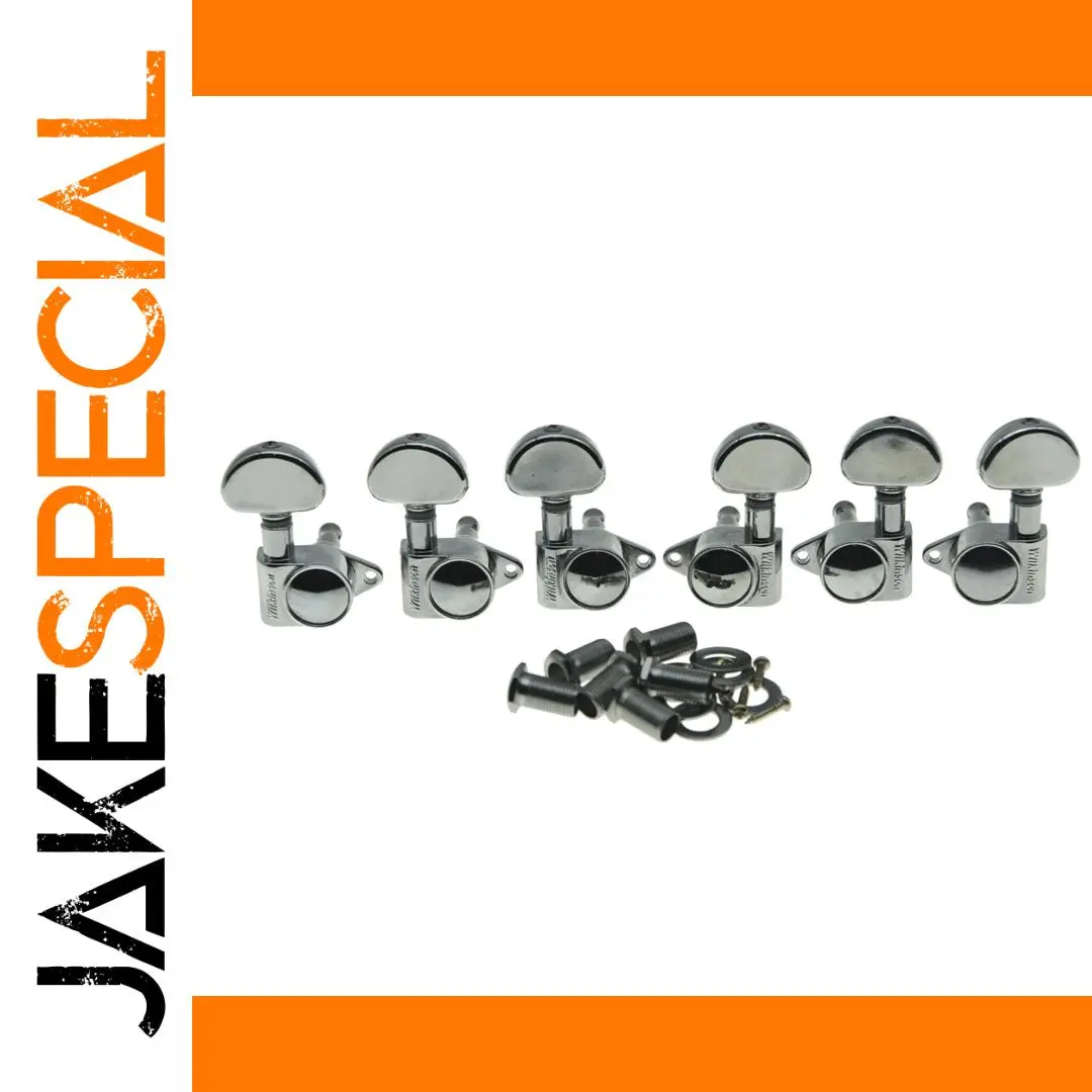 Wilkinson 3x3 ROTO Style Sealed Guitar Tuners 1 Wilkinson 3x3 ROTO Style Sealed Guitar Tuners