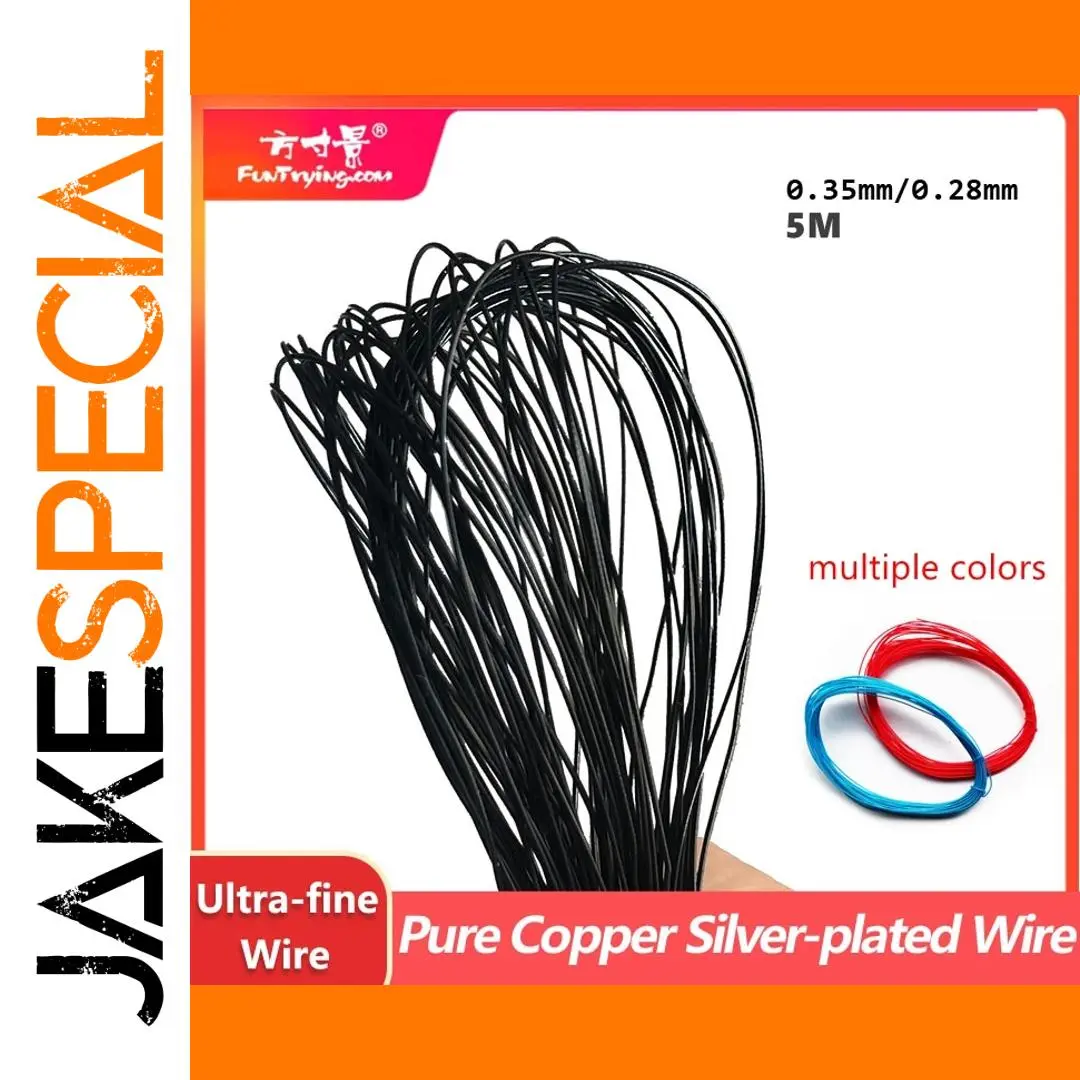 Ultra-Fine Copper Extension Wires Set for Miniatures 1 Ultra-Fine Copper Extension Wires Set for Miniatures