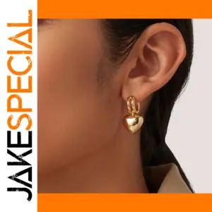 Stainless Steel Gold Earrings for Women