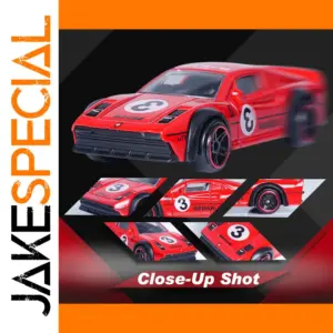 Red 1:64 Diecast Alloy Race Car Model