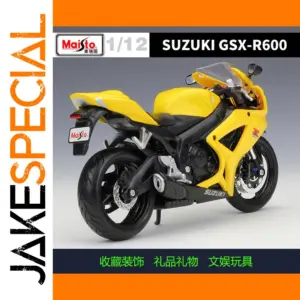 Suzuki GSX-R600 1:12 Diecast Motorcycle Model