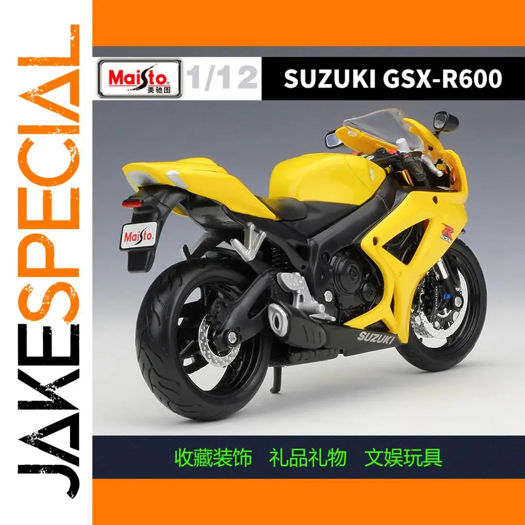 Suzuki GSX-R600 1:12 Diecast Motorcycle Model 1 Suzuki GSX-R600 1:12 Diecast Motorcycle Model