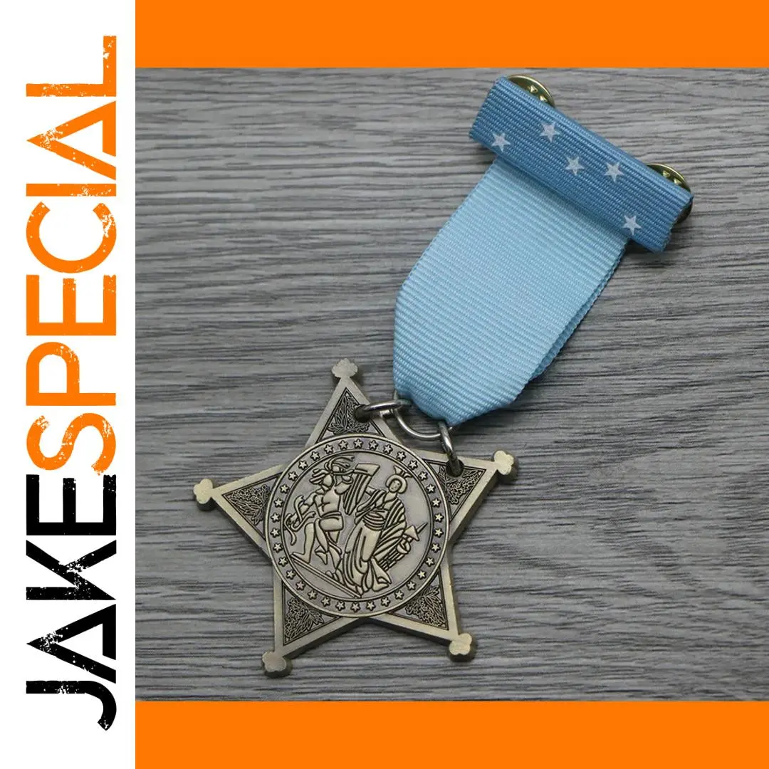 Medal of Honor Collector Badge with Blue Ribbon 1 Medal of Honor Collector Badge with Blue Ribbon