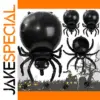 Halloween Spider Balloon Set in Metallic Foil