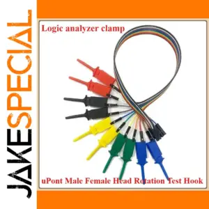 Color-Coded Electronic Test Hook Set with 1000V Rating