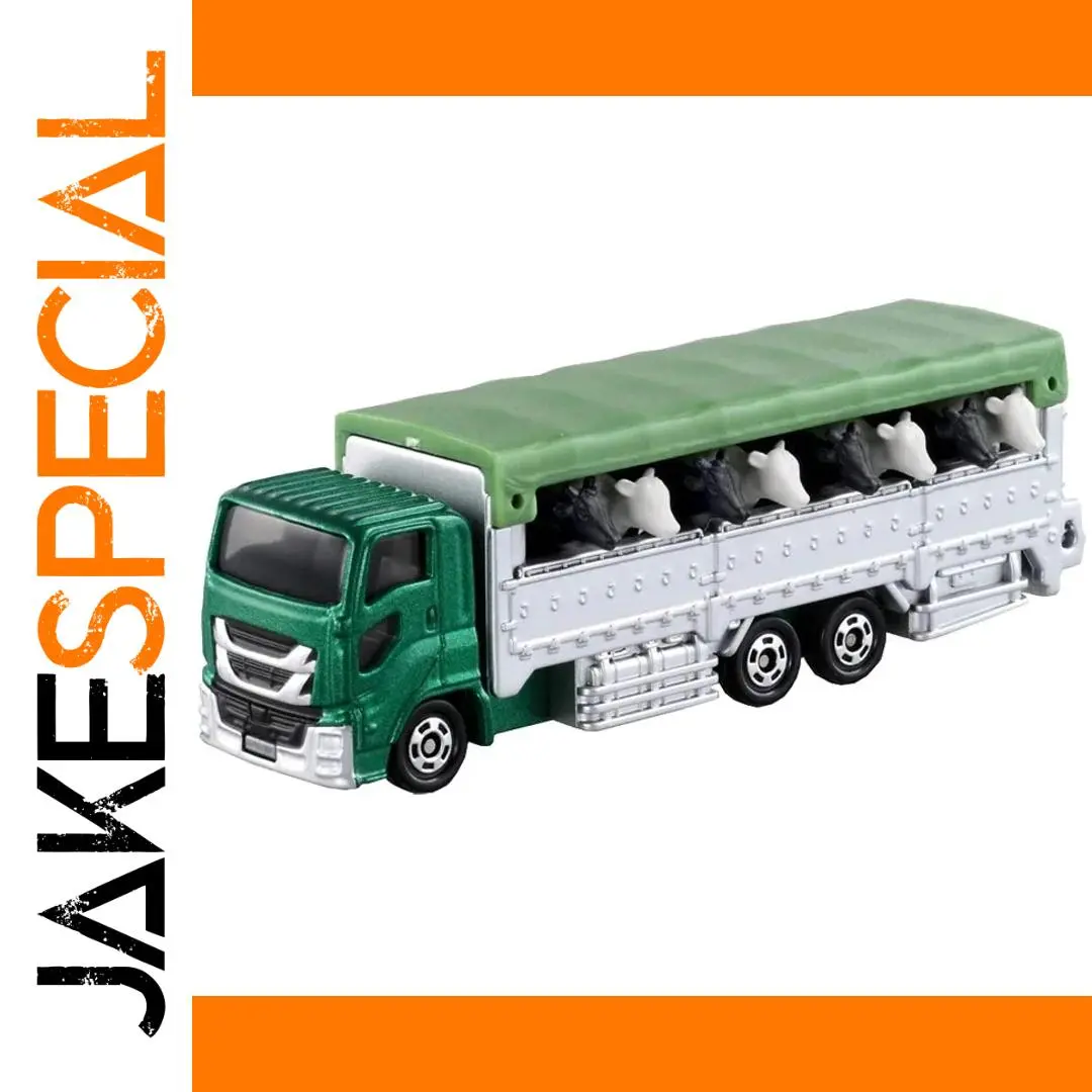 Tomy Domeka Die-Cast Livestock Transport Truck 1 Tomy Domeka Die-Cast Livestock Transport Truck