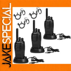 PT88E 3-Pack Long-Range Walkie Talkies