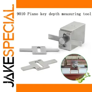 Stainless Steel Piano Key Depth Tool