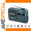 Vibrant Blue-Green Portable FM Radio