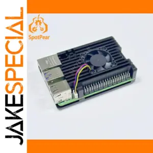 Aluminum Raspberry Pi 5 Enclosure with Heatsinks