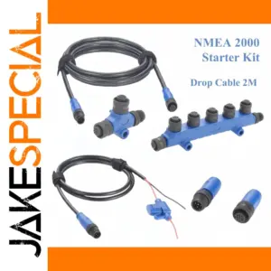 Marine NMEA 2000 Starter Kit with Waterproof Connectors